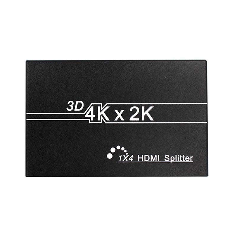 HDSUNWSTD Ultra HD 4K HDMI Splitter 1X4 Port 3D UHD 1080p 4K*2K Video HDMI Switch Switcher HDMI 1 Input 4 Output HUB Repeater Amplifier - Image 1